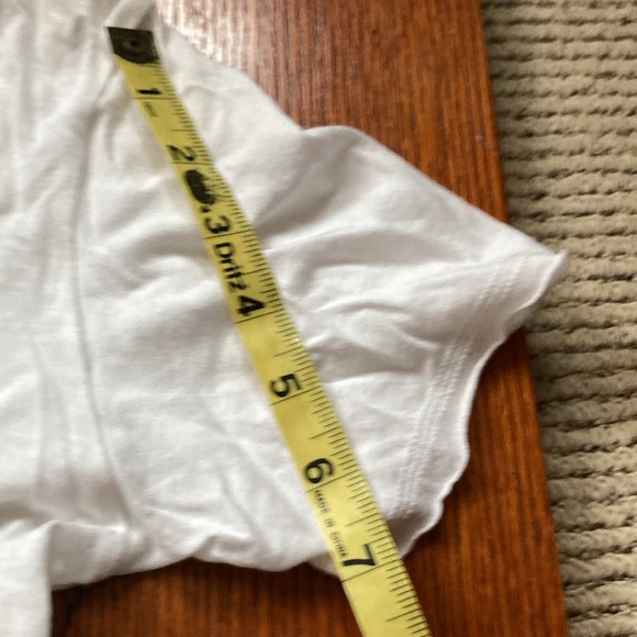 TREASURE & BOND twist tie front white top/t-shirt size XS 🥳🆕 NWT - Picture 9 of 11